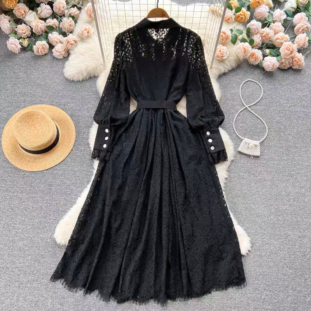 Kindly adventures little lace dress FD128 image