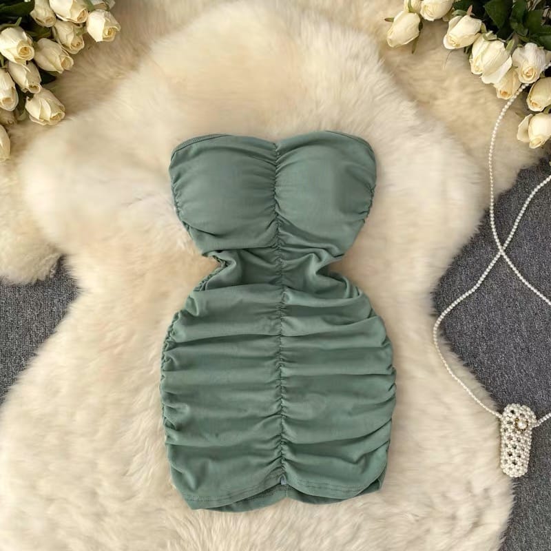 Free as a butterfly ribbed gown CBC105 image