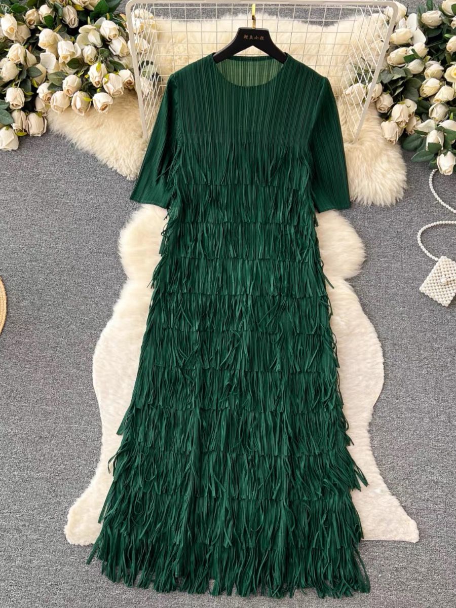 Lunch adventure fringe dress EVD35 image