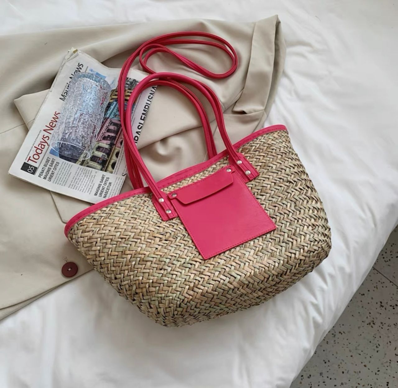 Vacation moves raffia bag BG121 image