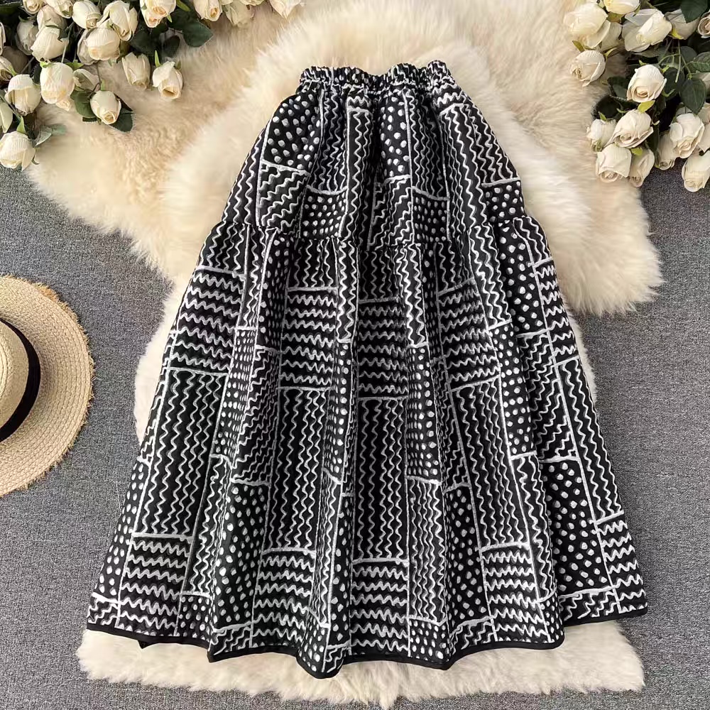 VIP brocade skirt SZZ199 image