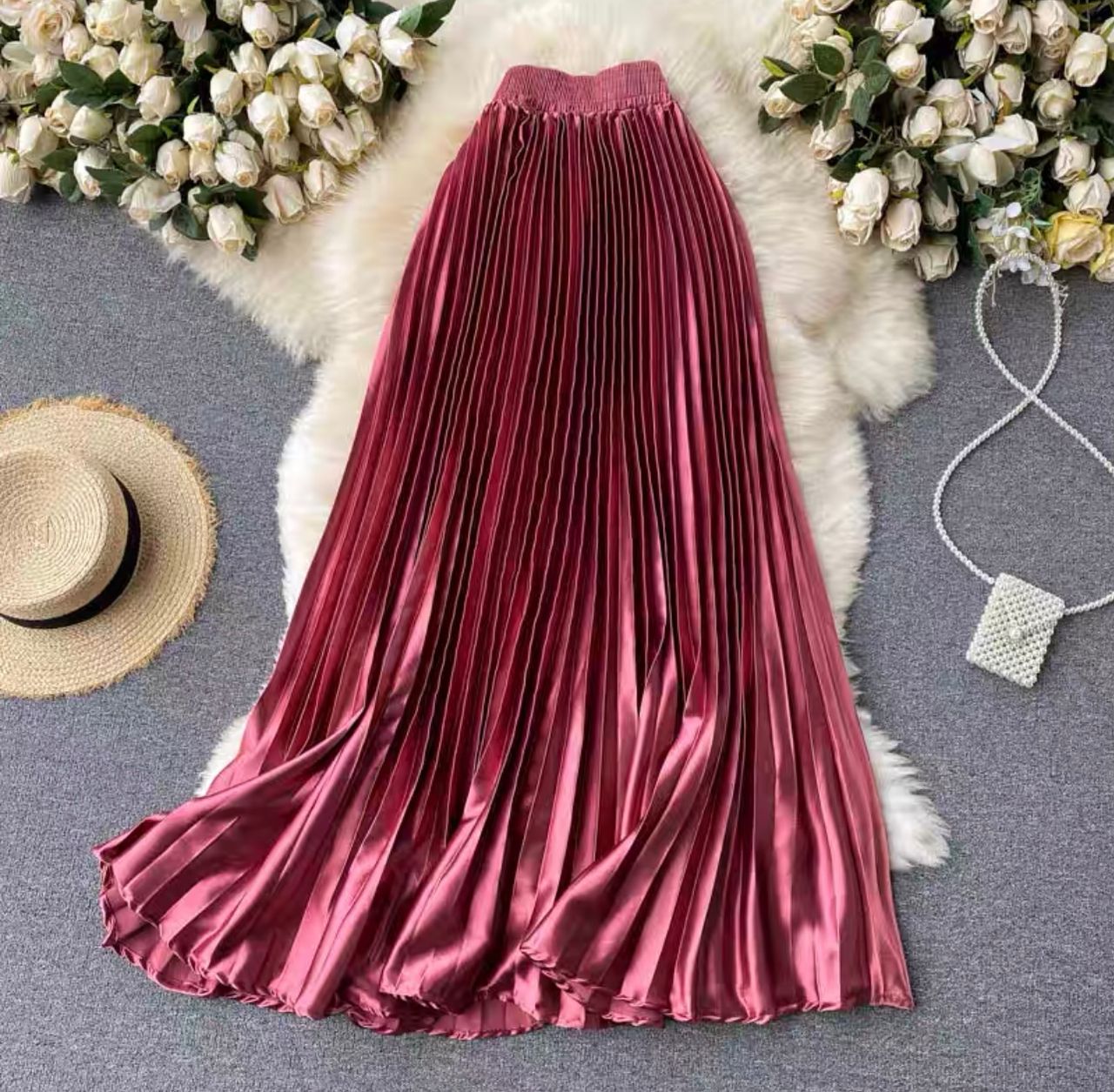 Shanghai pleated skirt SZZ174 image