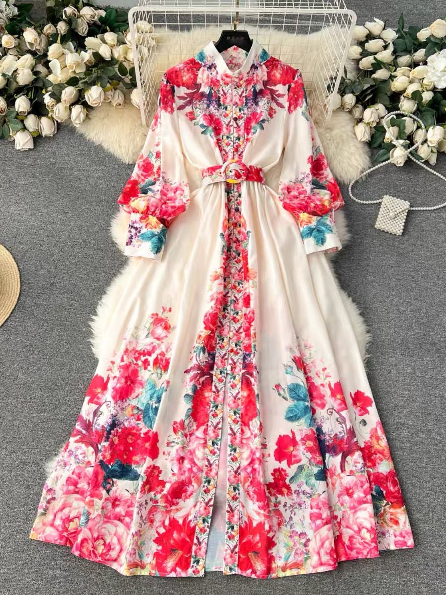 Saree floral Dress ED111 image