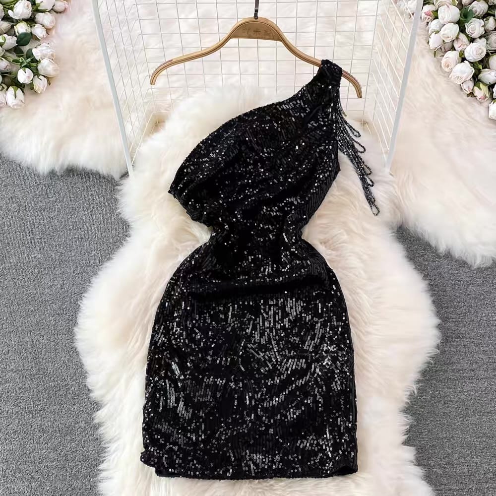 Felicity embellished mini gown CBC36 image