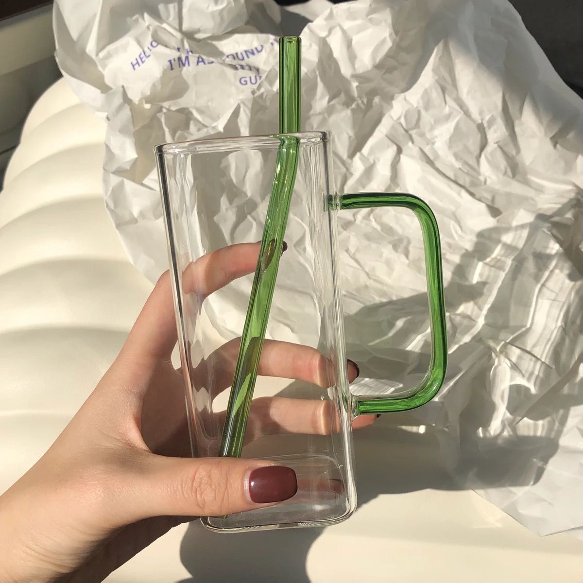 400ml glass cup CU111 image