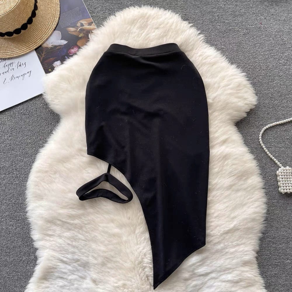 Hot stepper leather skirt SZZ204 image