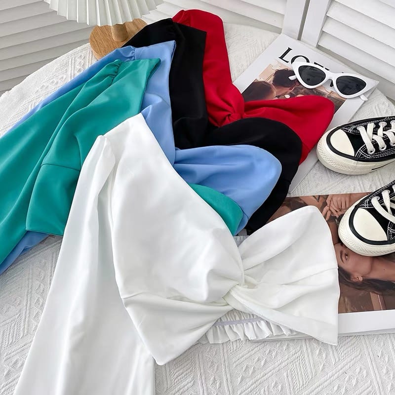 Body sculpted crop top TZZ403 image