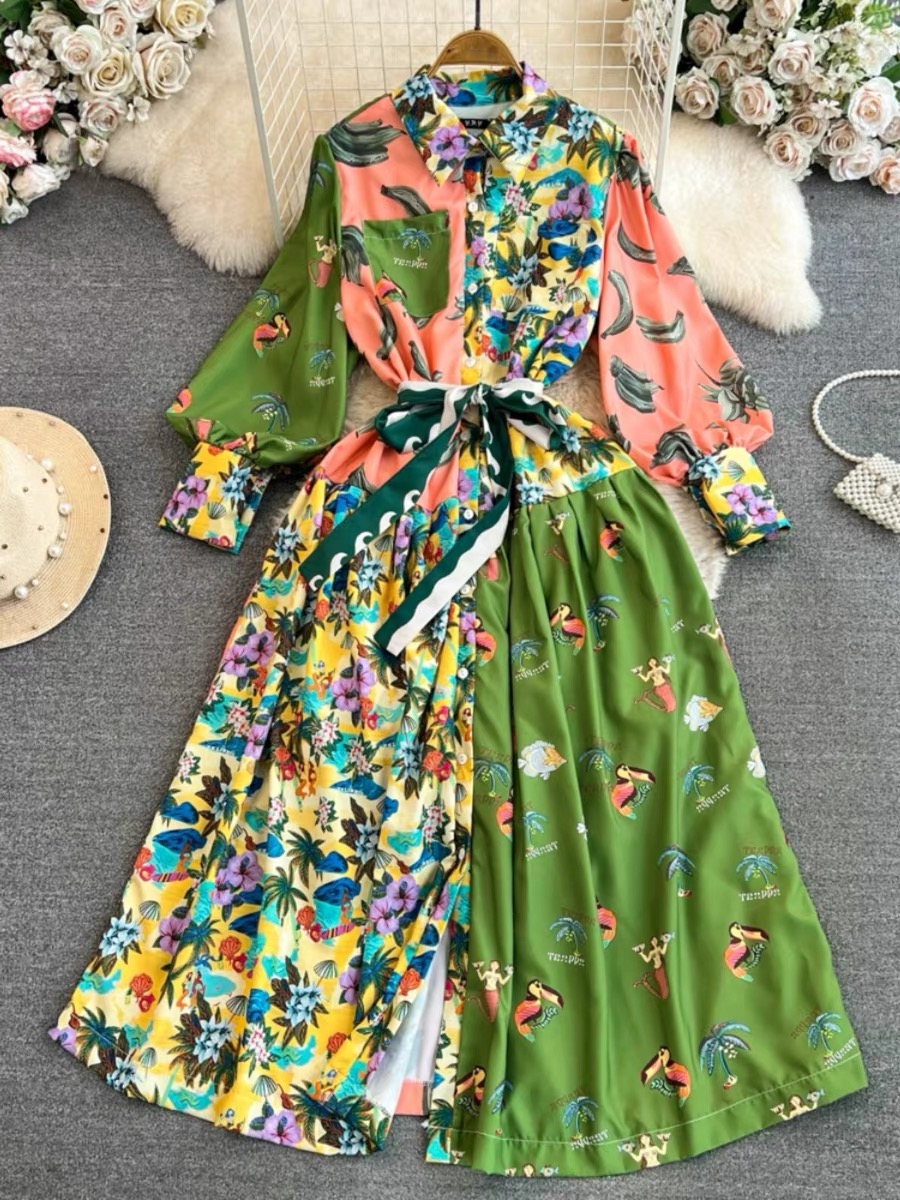 Nadine floral dress ED142