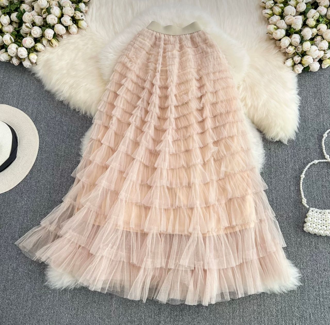 Taken for the day ruffle skirt SZZ189 image