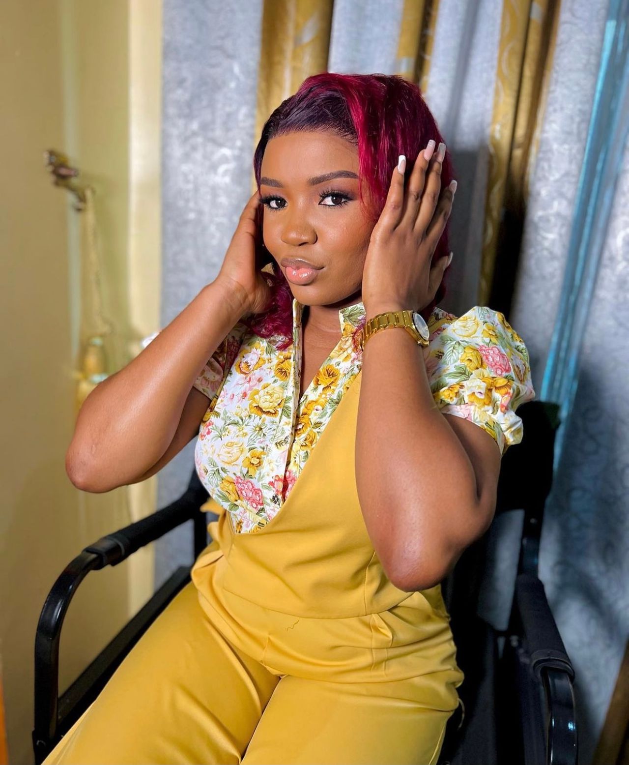 Outshine them all jumpsuit set image