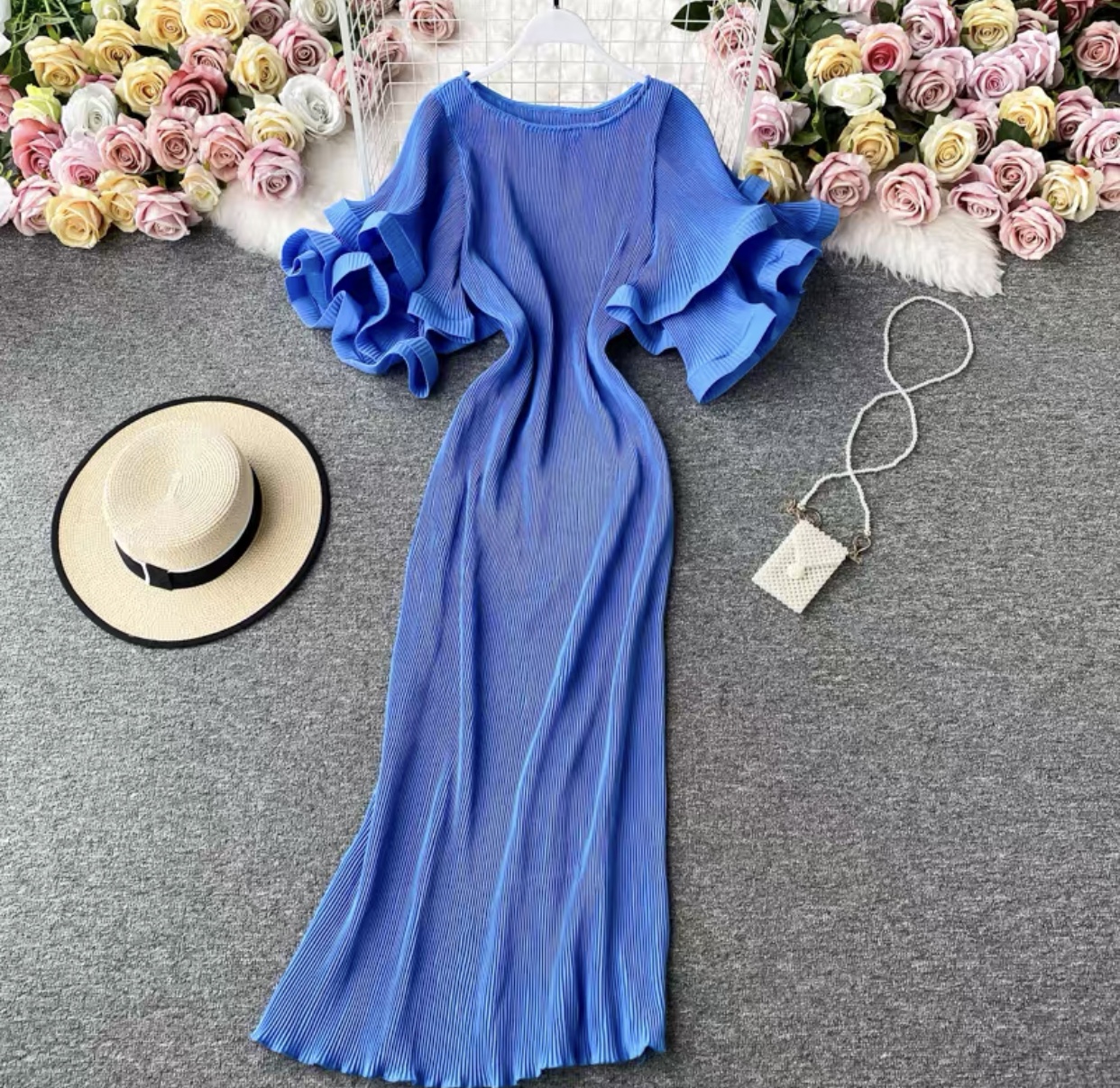 Dinner nights ruffle dress FD2 image