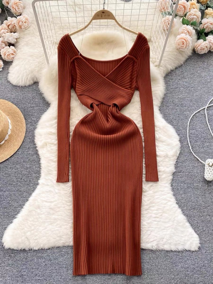 Venice nights knitted dress KBC109 image