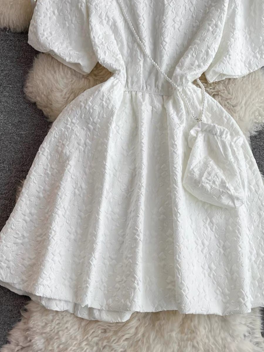 Over the hills ruched dress & purse CD733 image