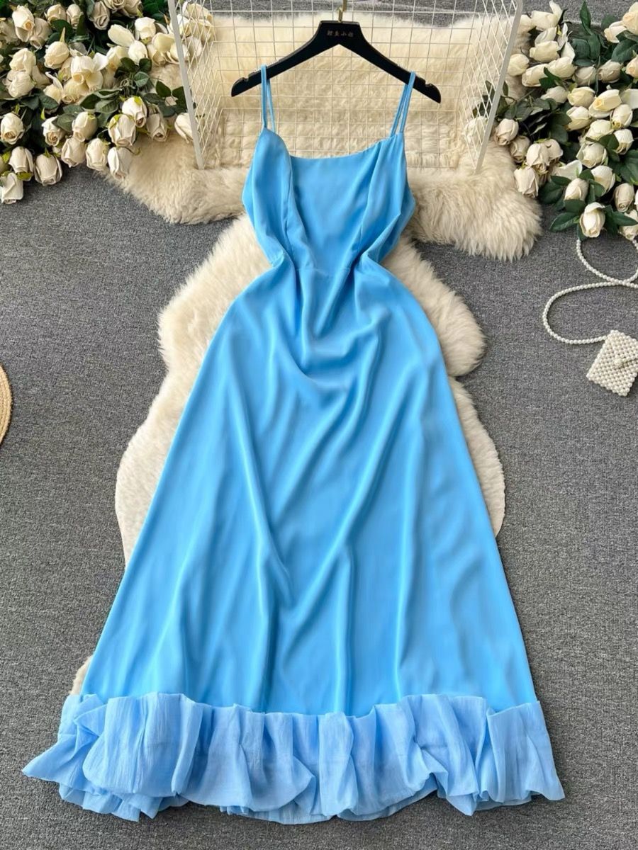 Make your move ruffle ends dress EVD58 image