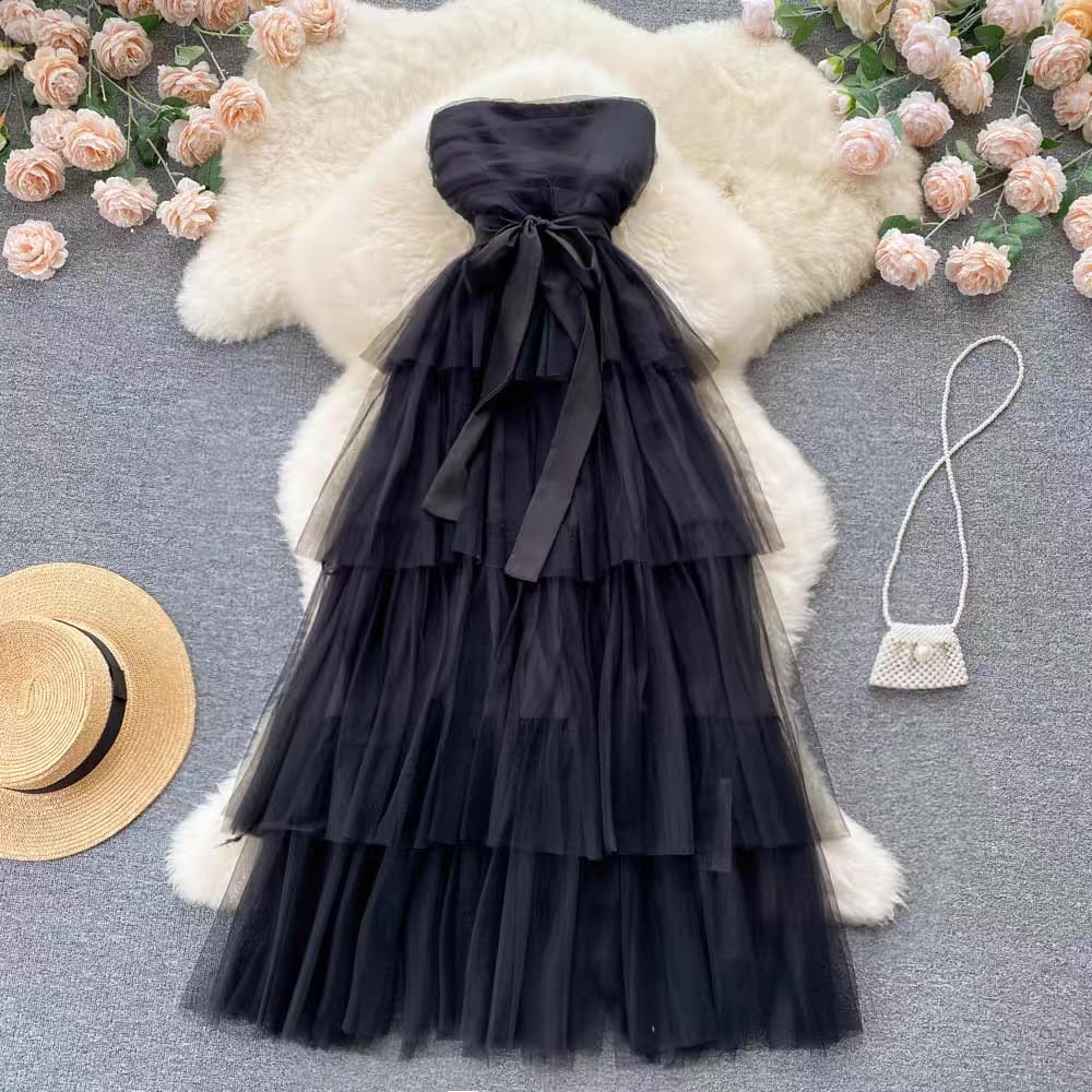 Teddy ruffle dress FD106 image