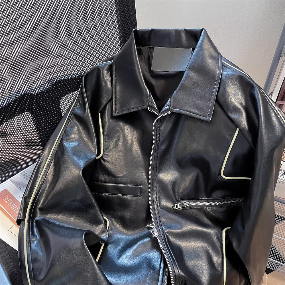 Night club leather jacket LJ103 image