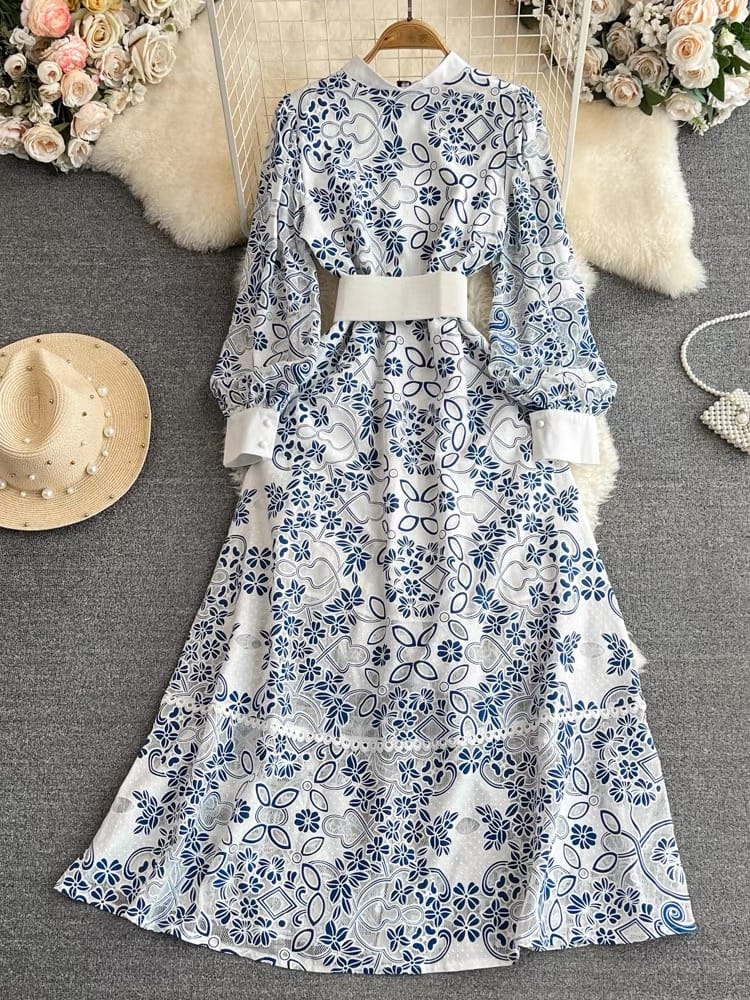 Bonita lace dress & belt ED70 image