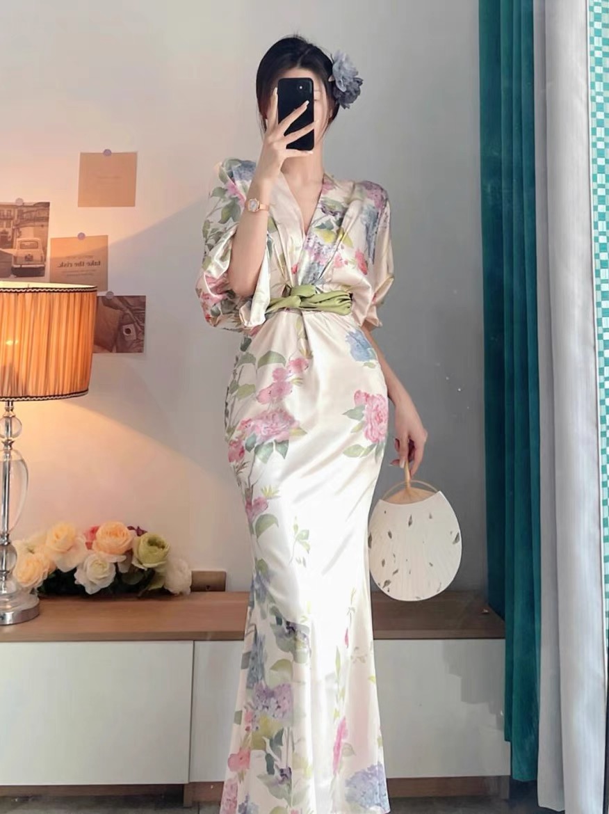 Your biggest fan silk dress CD138 image