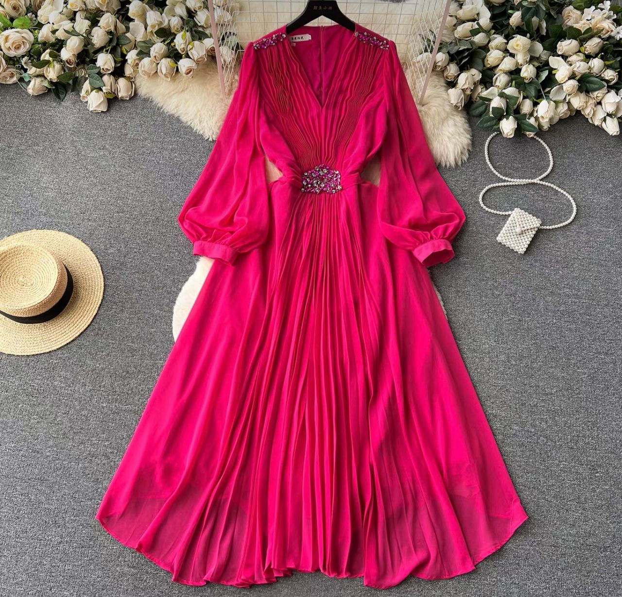 Embellished babe dress FD226 image