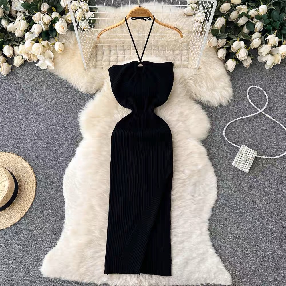 Colorful living knit gown KBC54 image