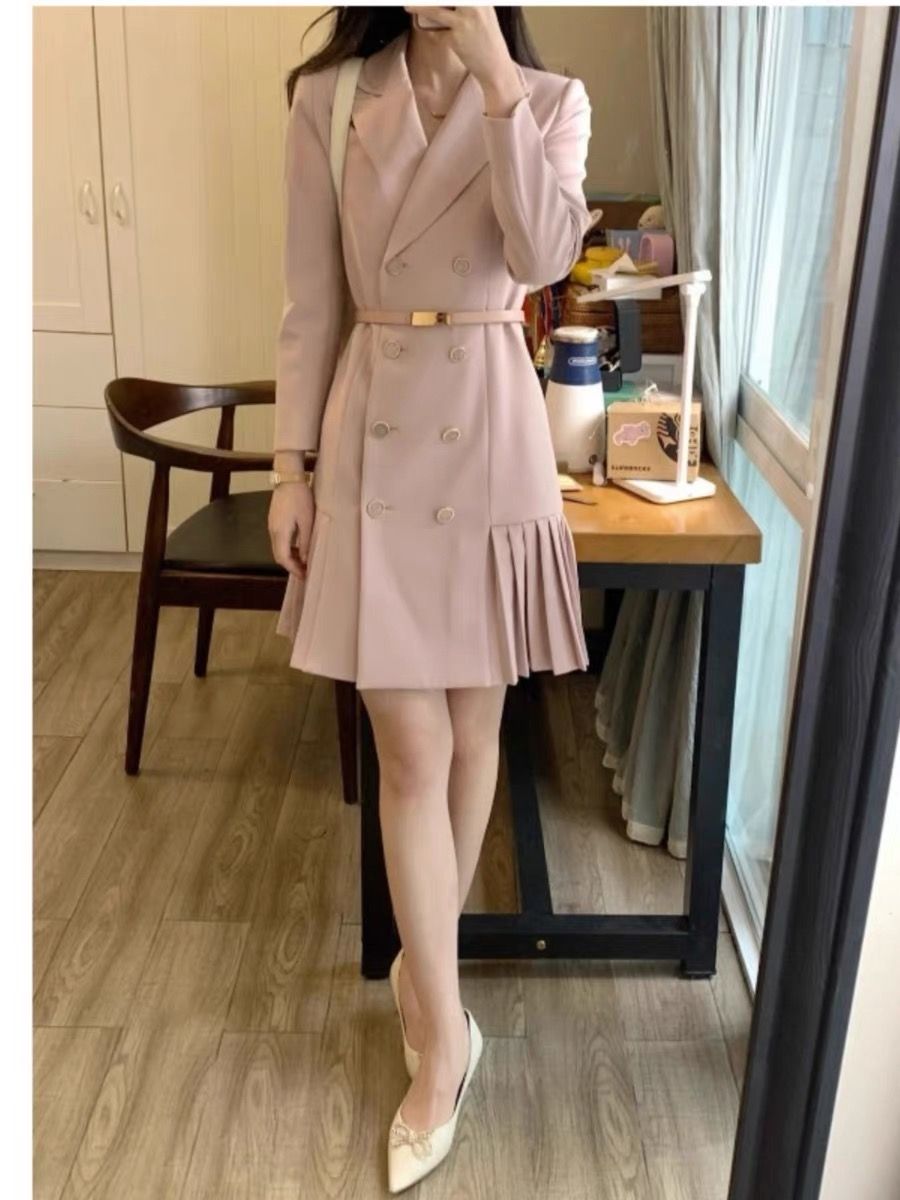 Wine by the fireplace suit dress FD252 image