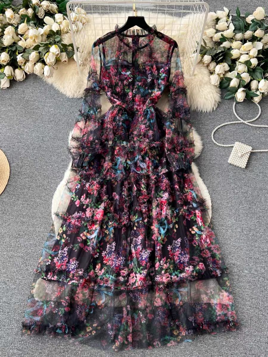 Eternal love floral dress CD490 image