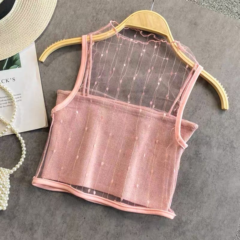 Laid back chilling crop top 5KZZ149 image