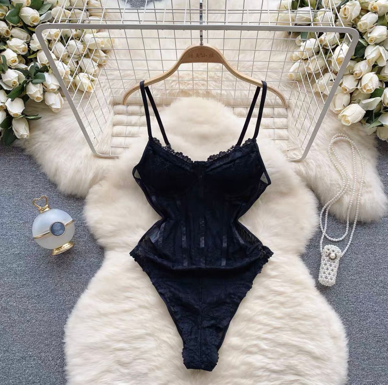 Never unnoticed lace bodysuit TZZ1550 image