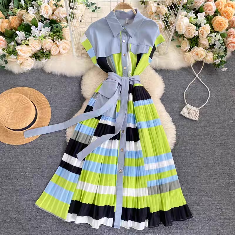 Wrapped in colors dress DD11