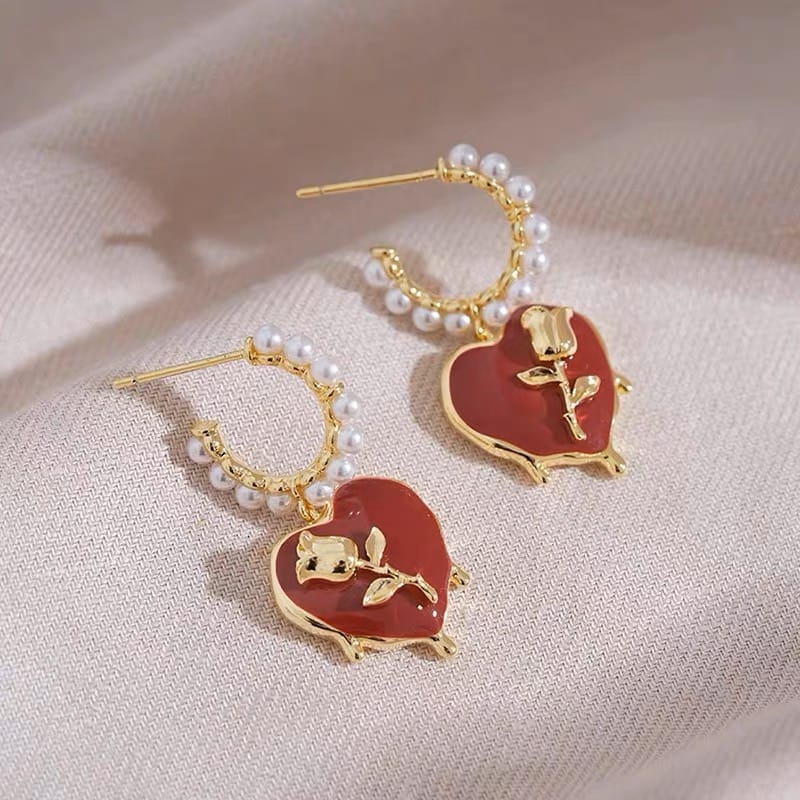 Don’t be late princess earrings JW147 image