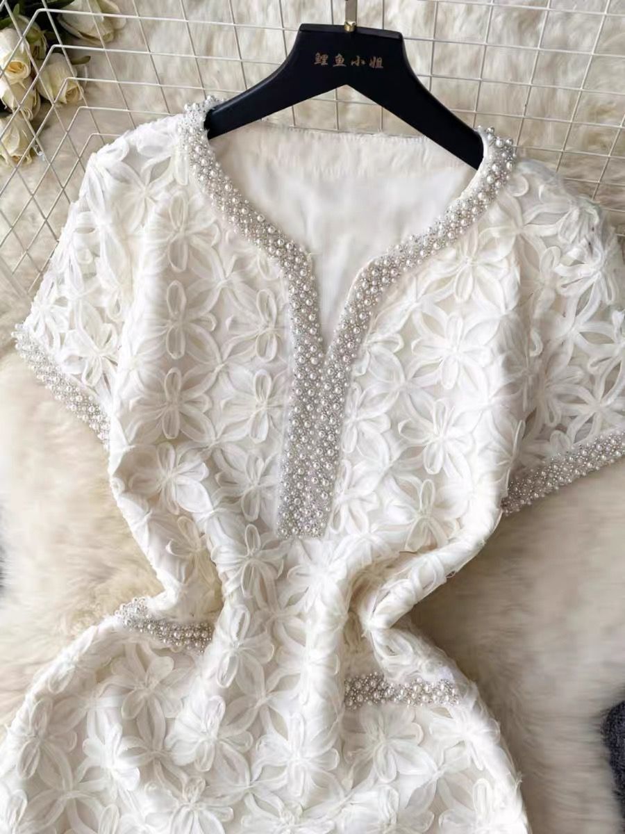 Cooler nights beaded royal Dress FD567 image