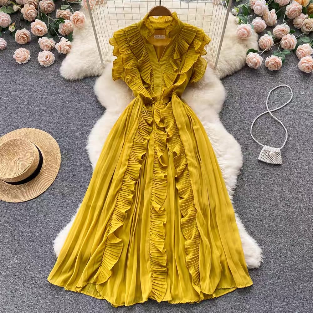 Baby baby ruffle dress CD106 image