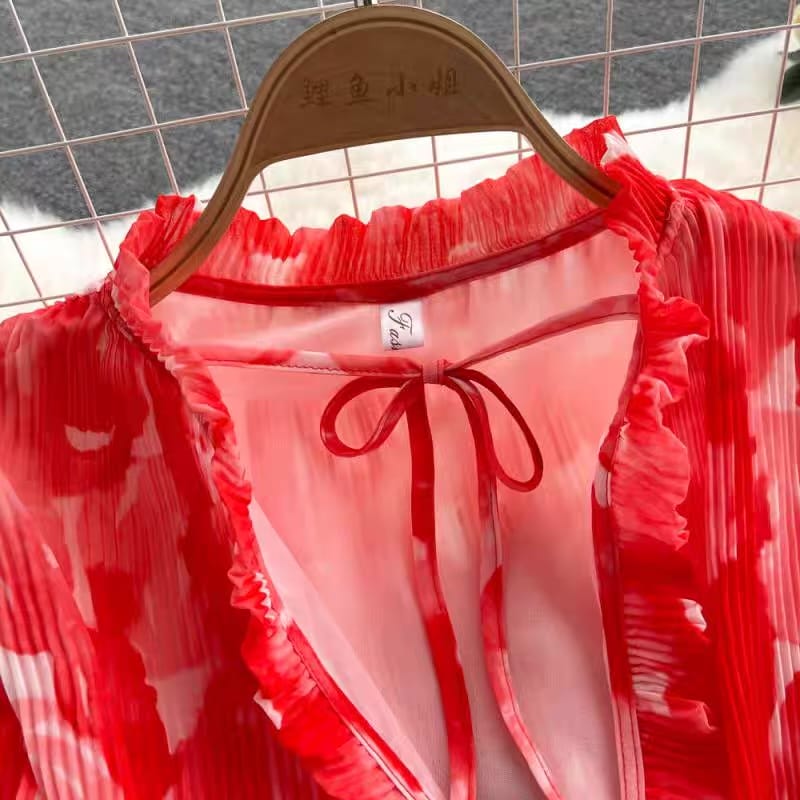 The dream girl ruffle dress CD110 image