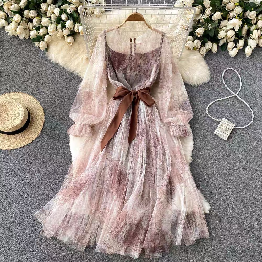 Oh so posh mesh dress FD26