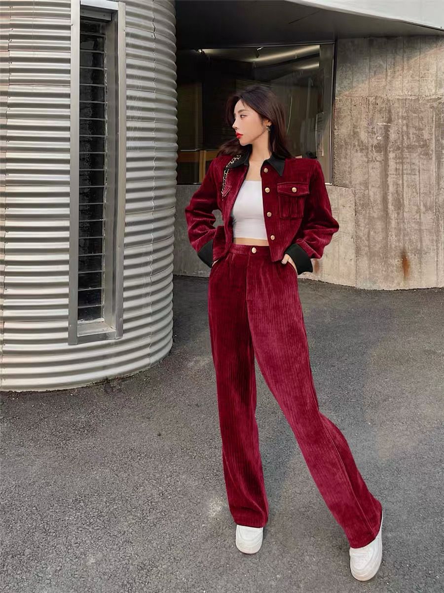 Show some sass corduroy set TPZZ336 image