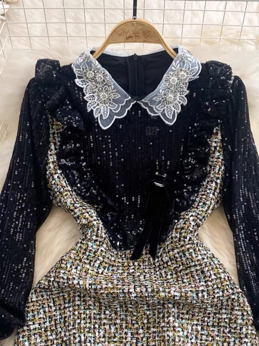 Some like it hot sequin style dress FD475 image