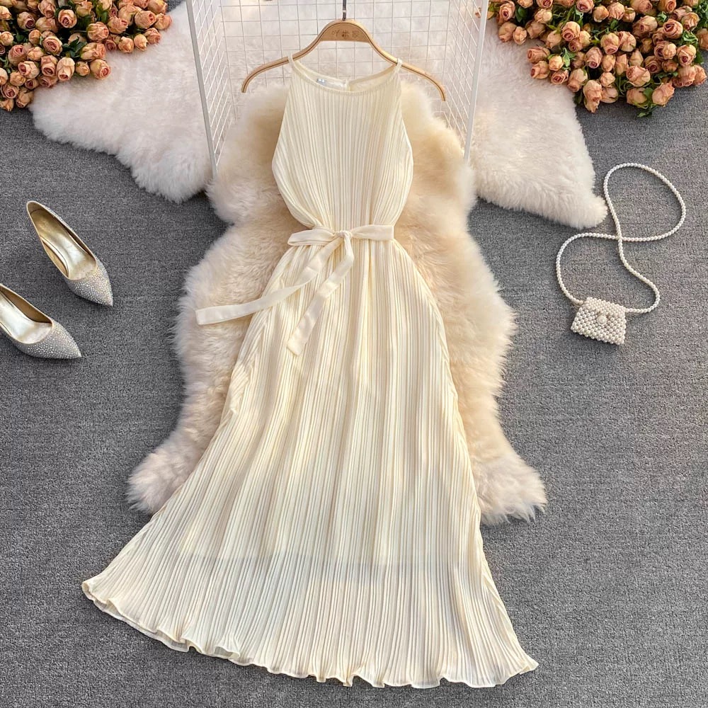 Pleat desires dress CD173