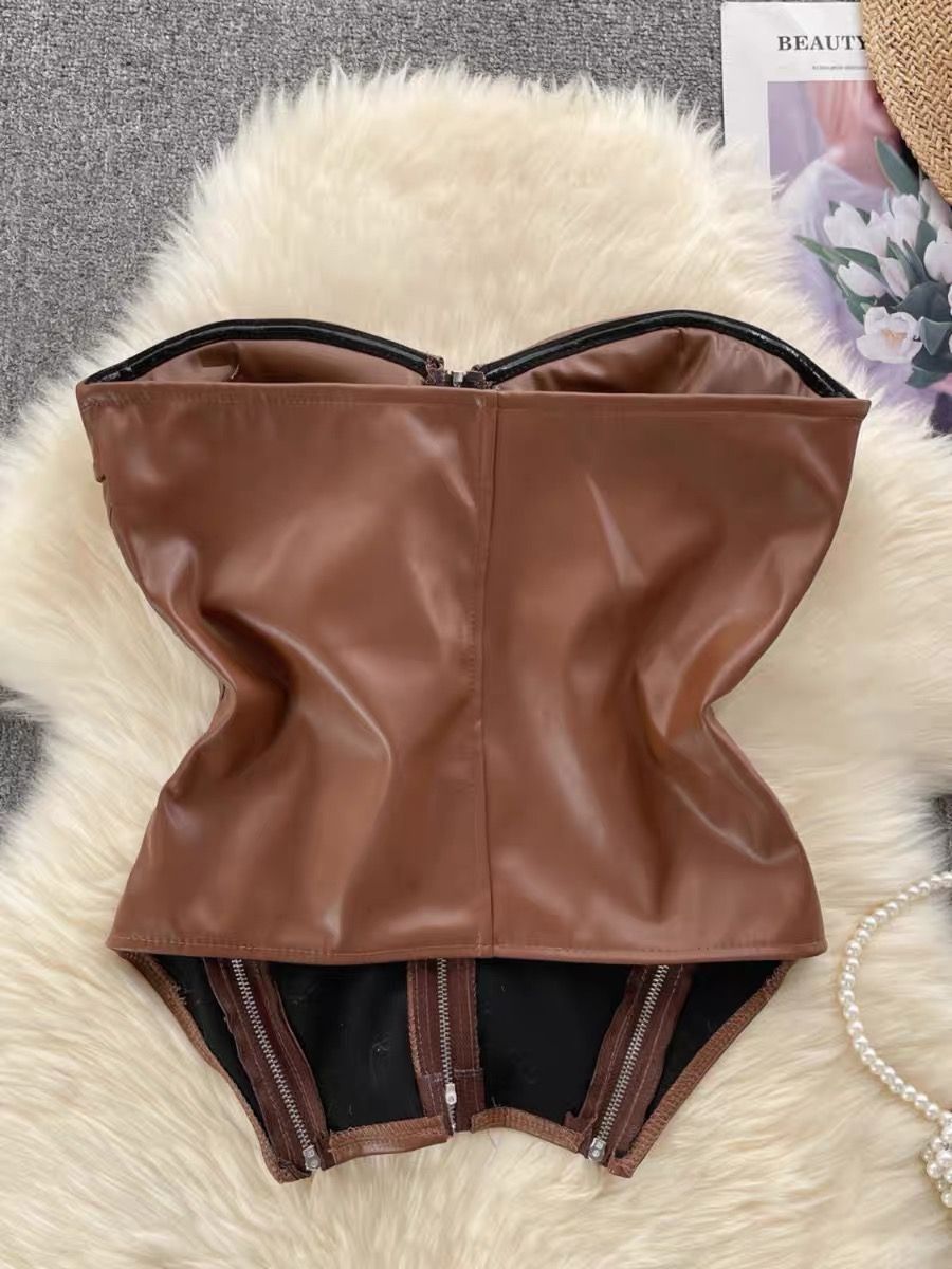 Always simplistic leather corset TZZ2454 image