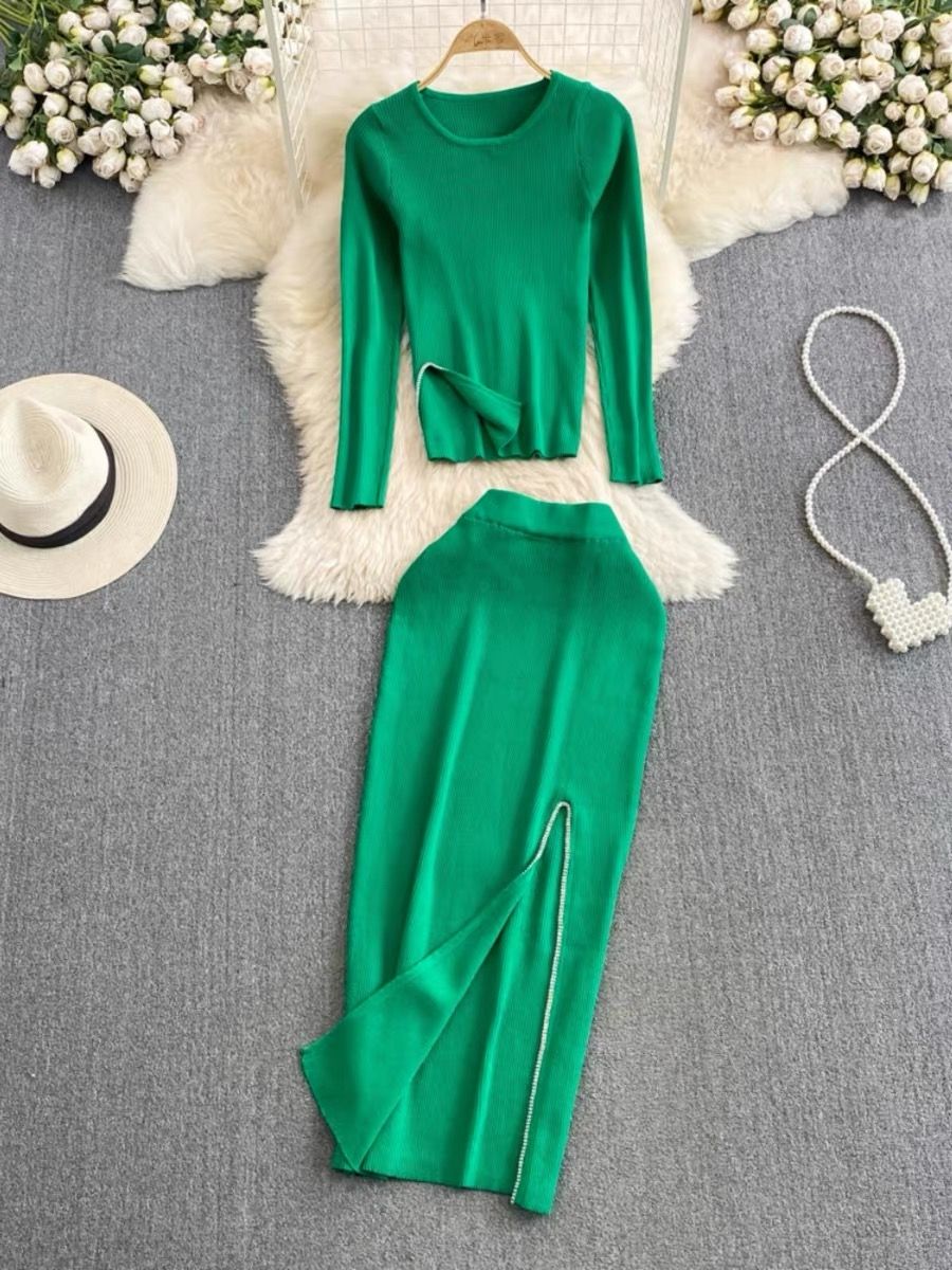 Chain my feelings knitted set TPZZ3067 image