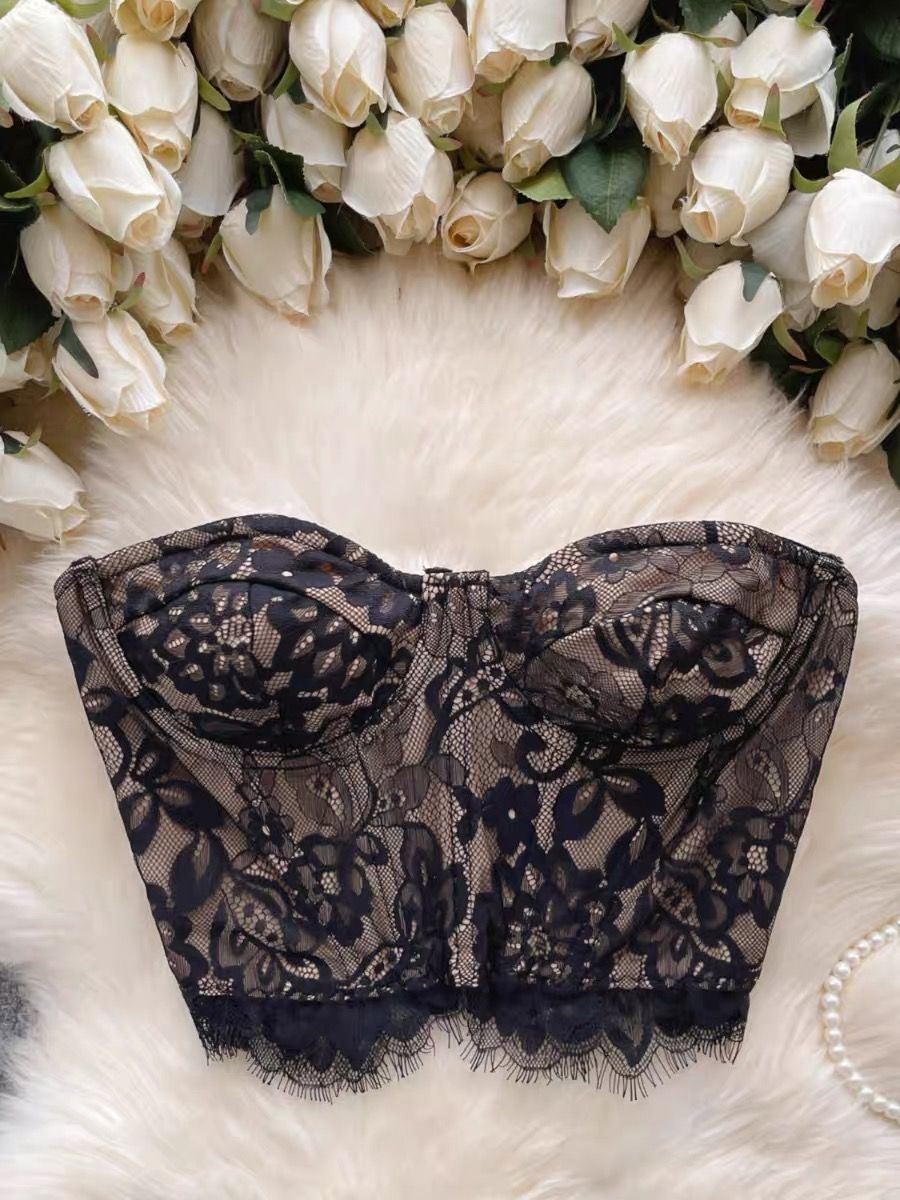 Catch a break lace bra top TZZ2299 image