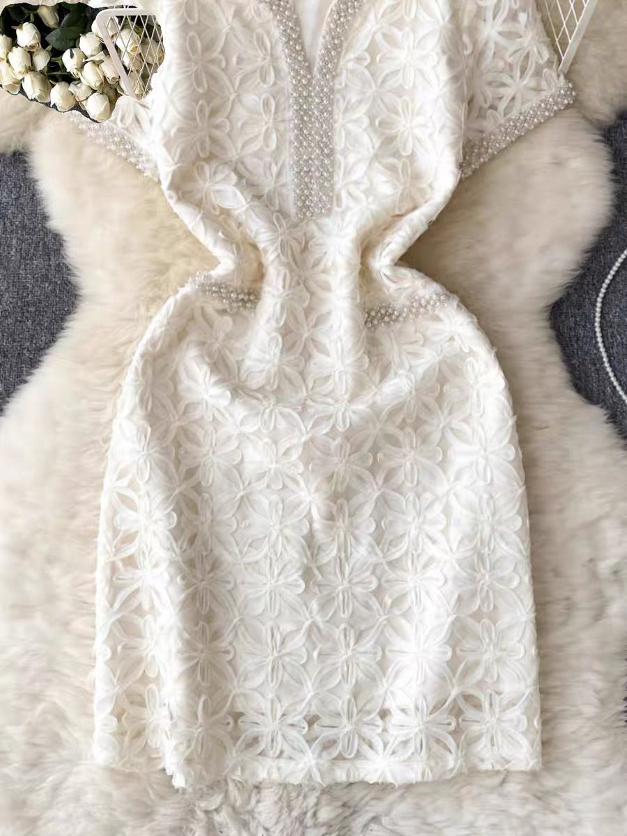 Cooler nights beaded royal Dress FD567 image