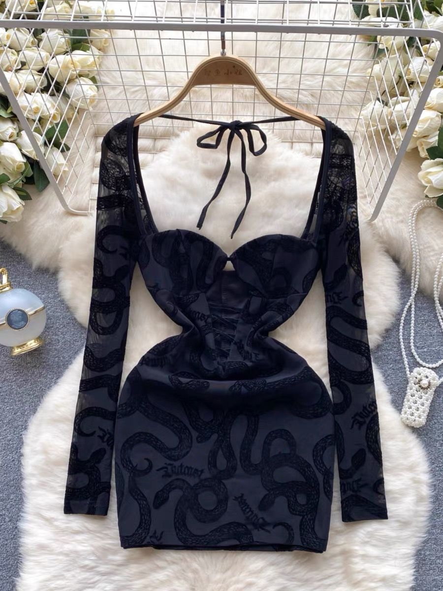 Vixen velvet dress CBC479 image