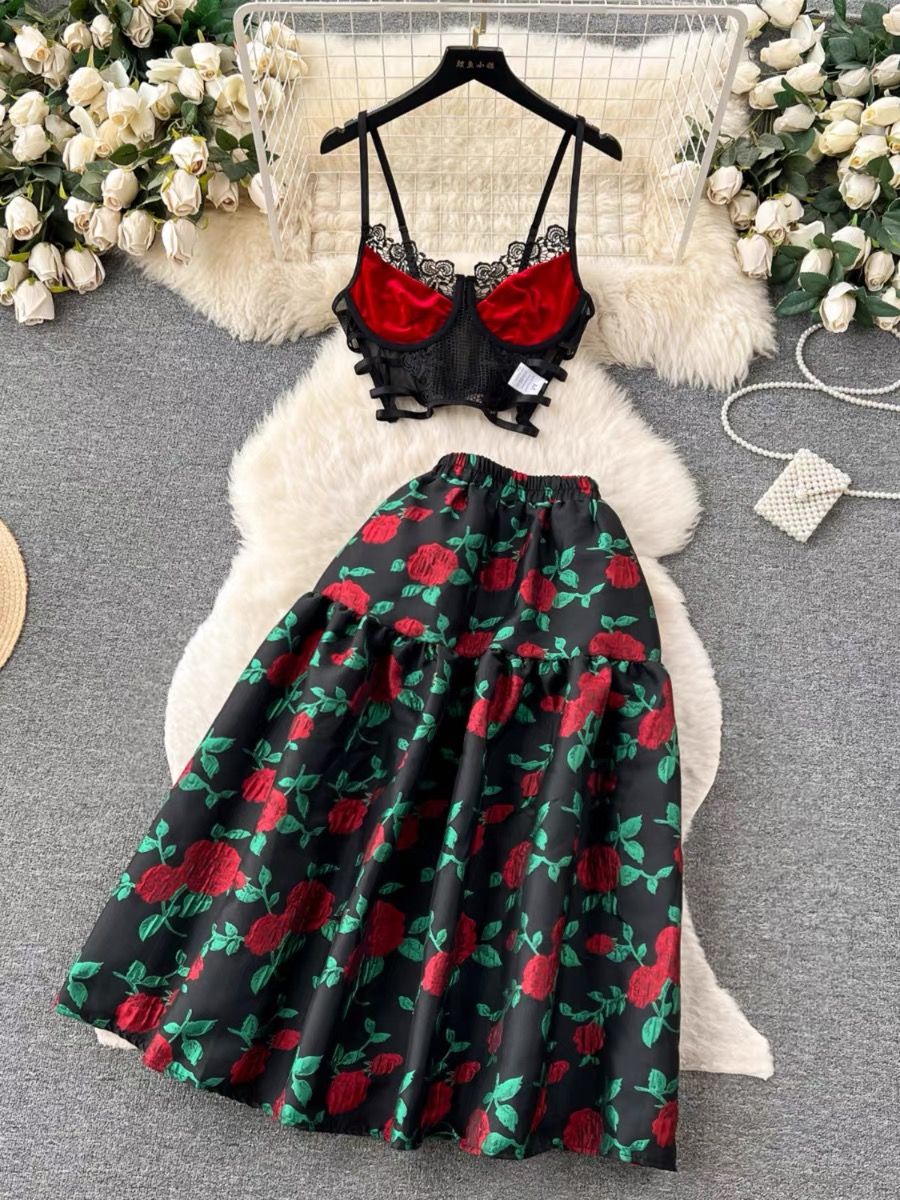 Glamorous Barbie floral set TPZZ2613 image