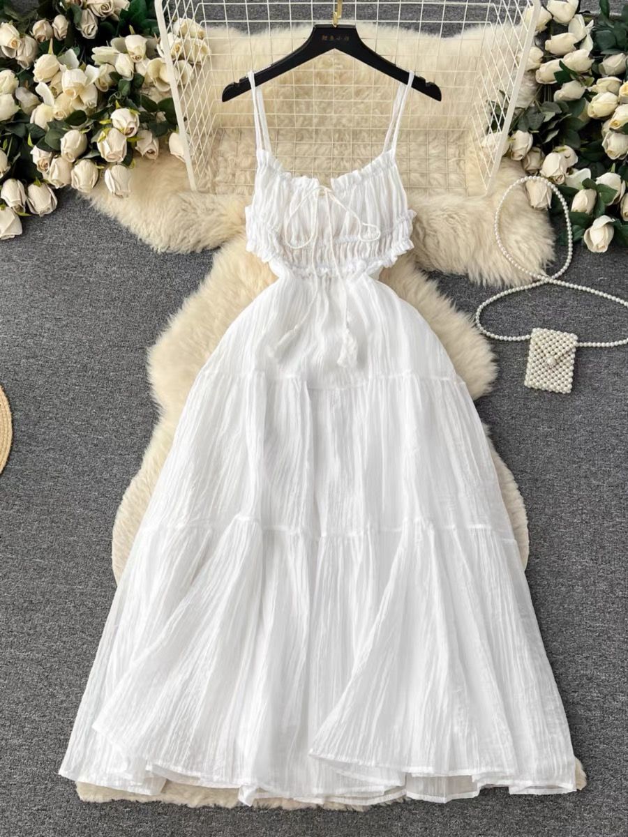 Swedish princess no sleeves dress CD463 image