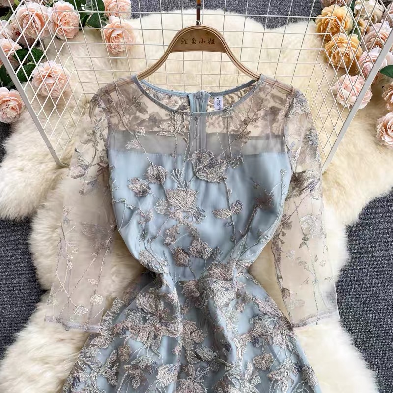 Trevally sweetheart mesh dress FD236 image