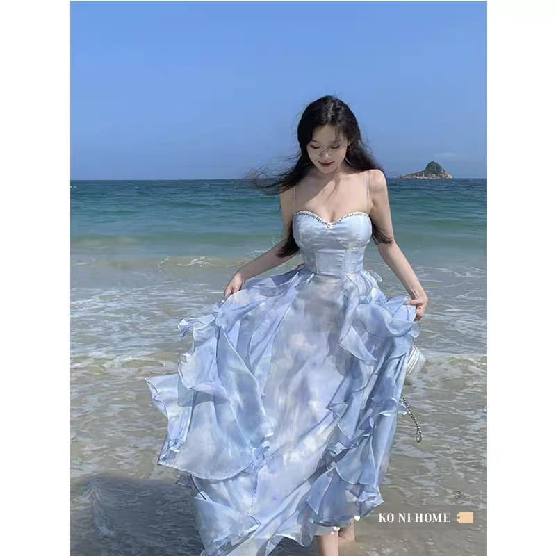 Soulmate search ruffle dress CD439 image