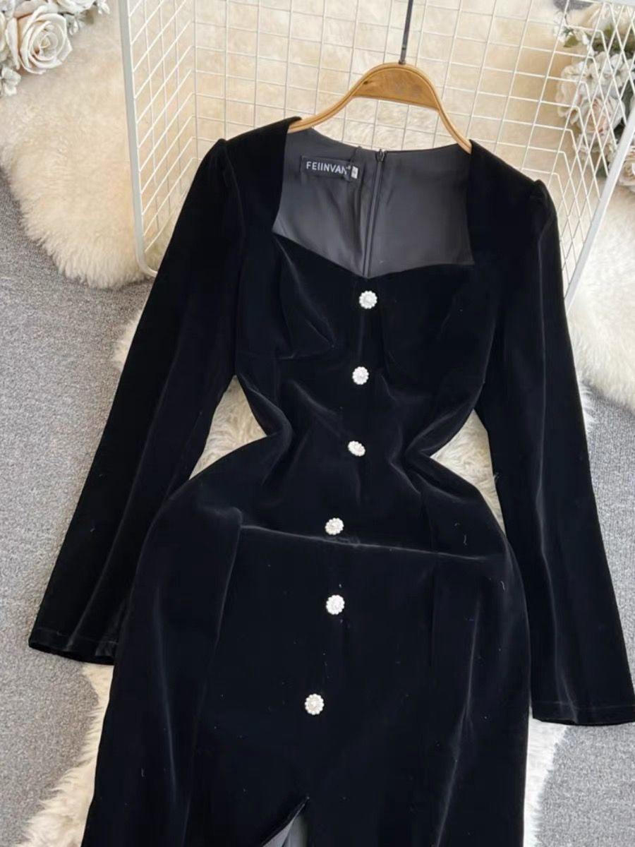 City tour suede dress FD410 image