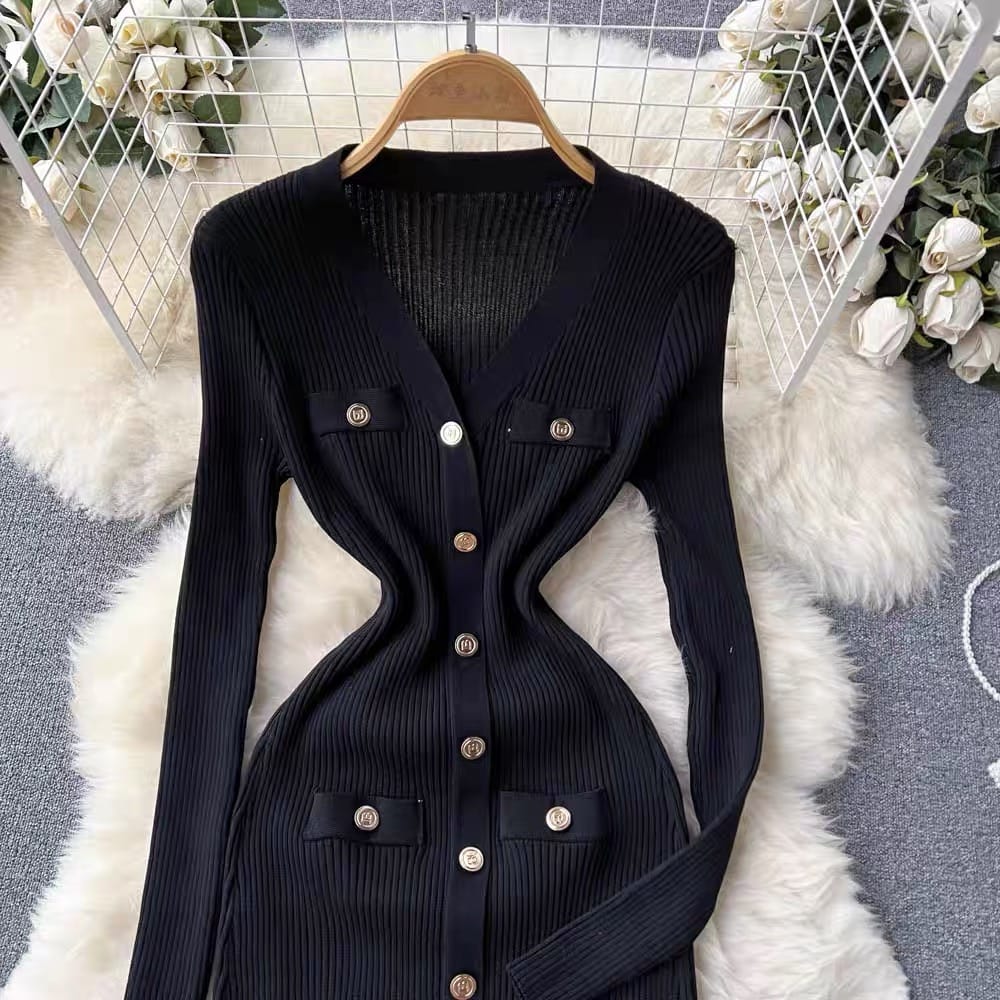 Haute and bothered sweater gown KBC23 image