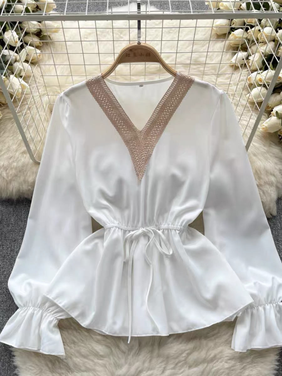 Stop playing luxury blouse BE160