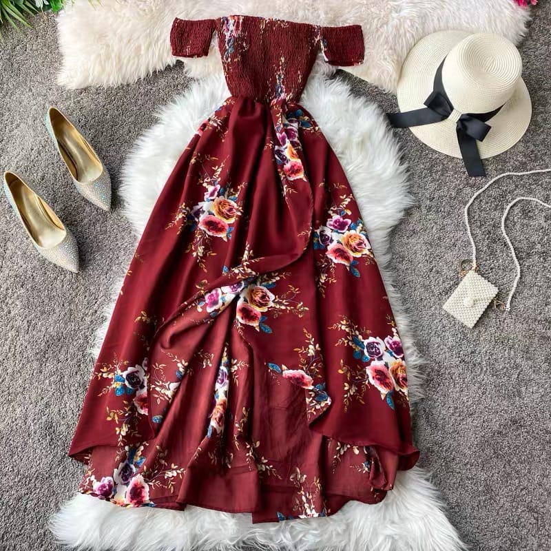 Seeking Romeo off shoulder dress CD4 image